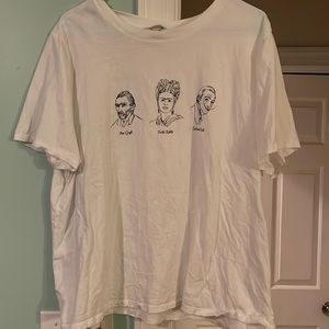 Forever 21 tshirt with artists faces